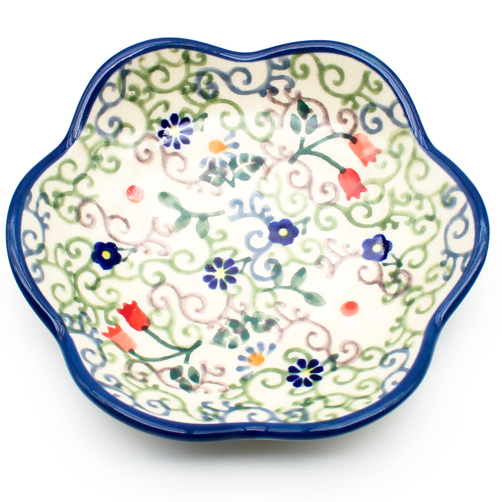 Flower Plate in Early Spring