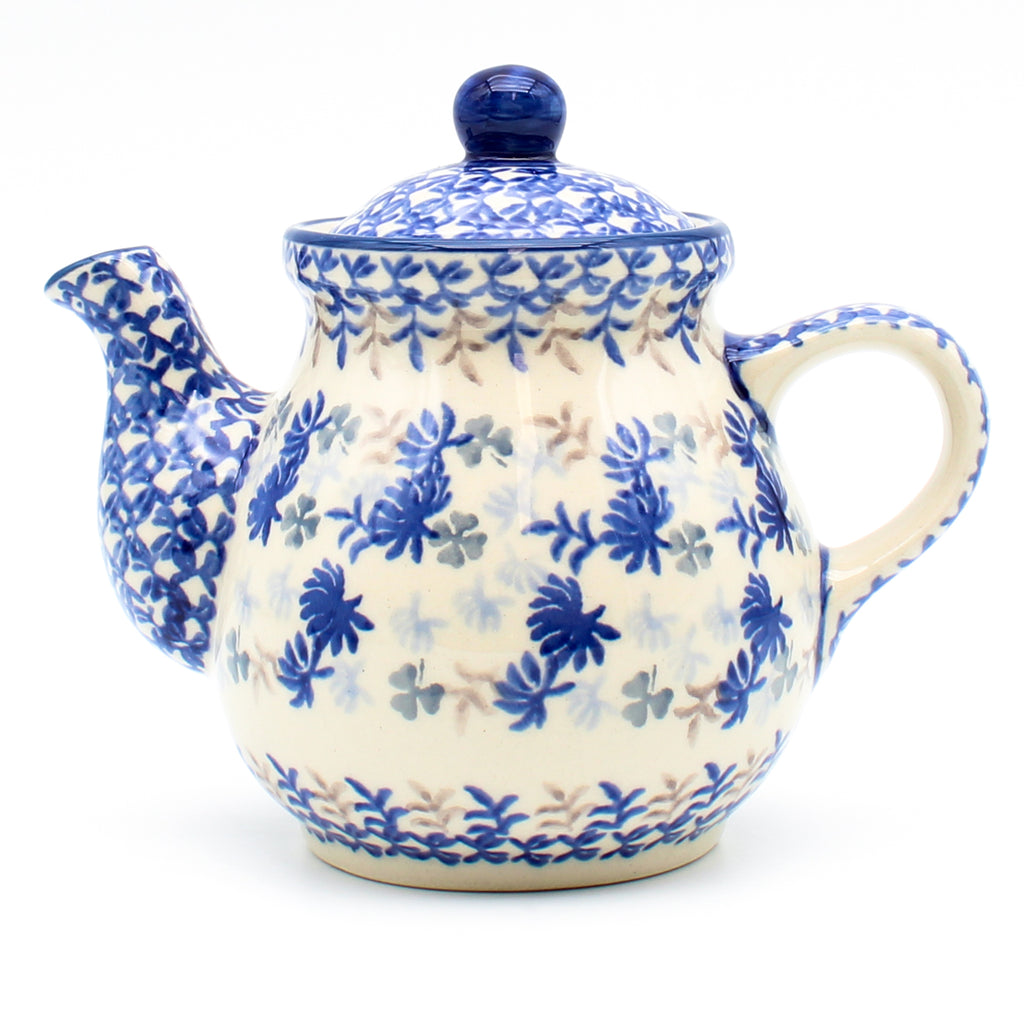 Night Time Teapot 12 oz in Blue Thistle