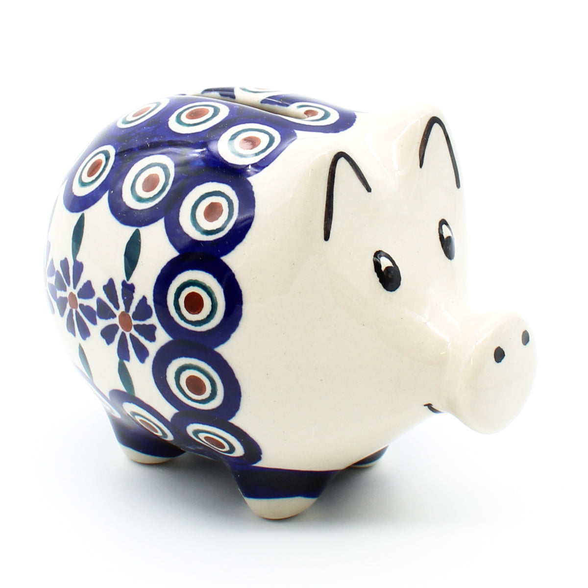 Piggy Bank in Peacock – Janelle Imports