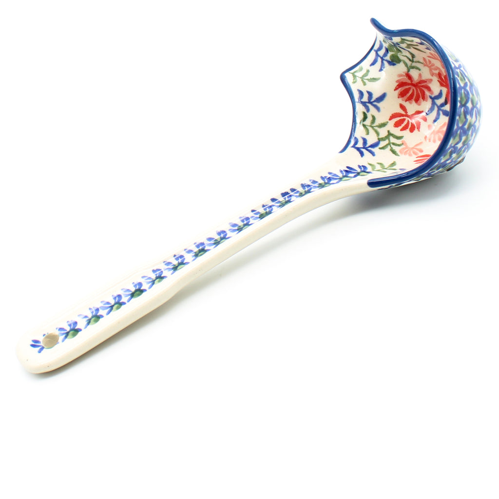 Gravy Ladle in Coral Thistle