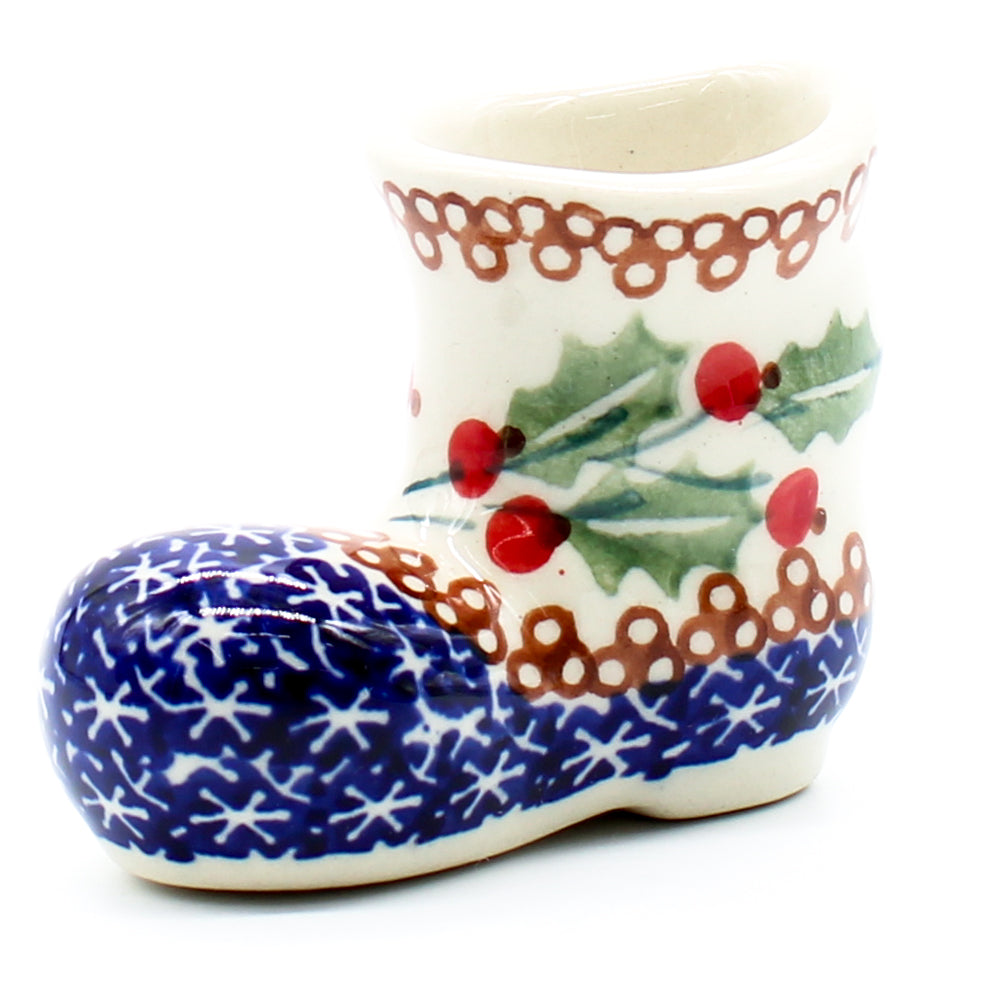 Boot-Ornament in Holly