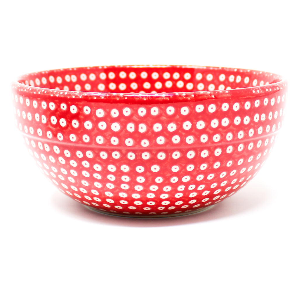 Soup Bowl 24 oz in Red Elegance
