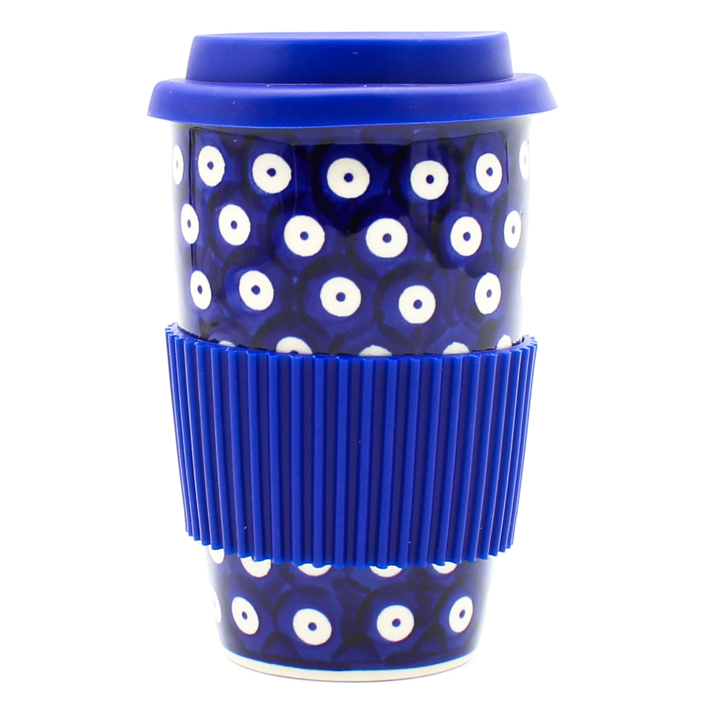 Travel Cup 14 oz in Blue Tradition