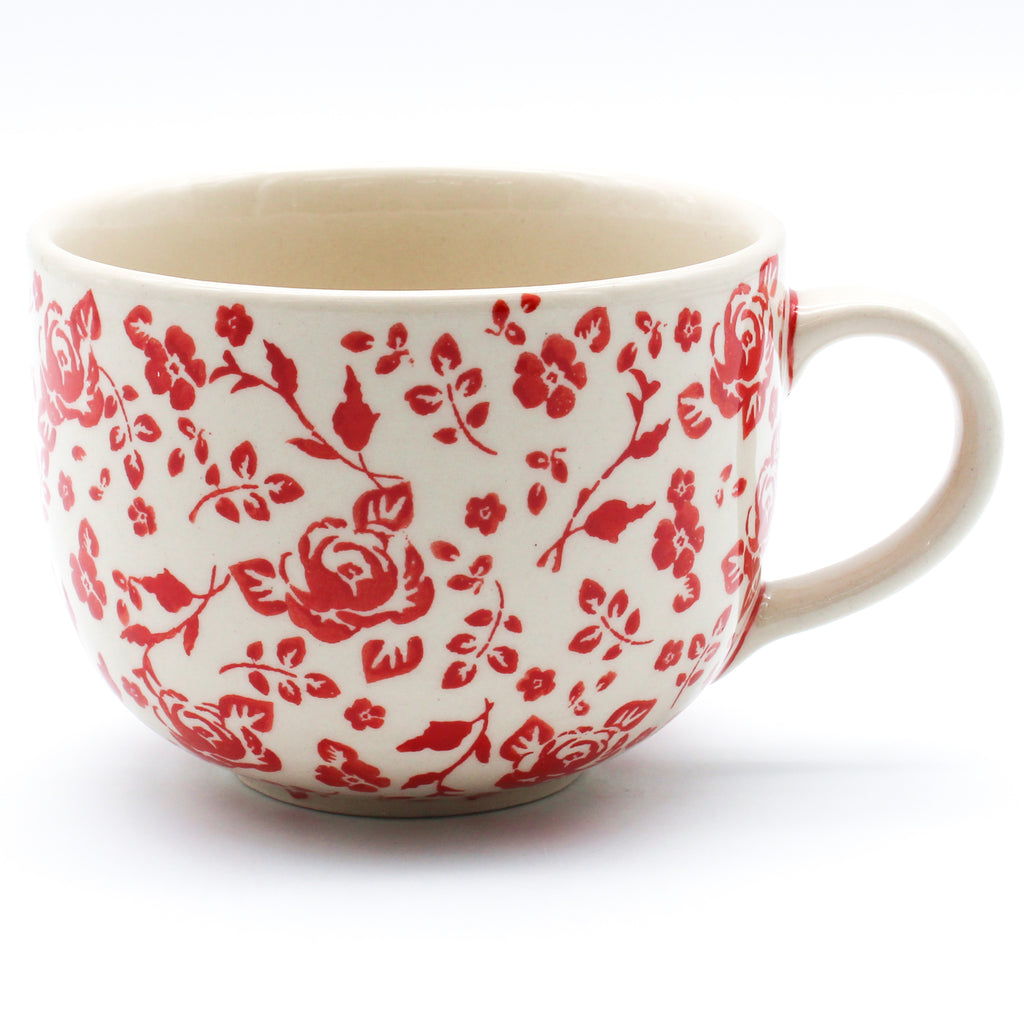Latte Cup 16 oz in Antique Red