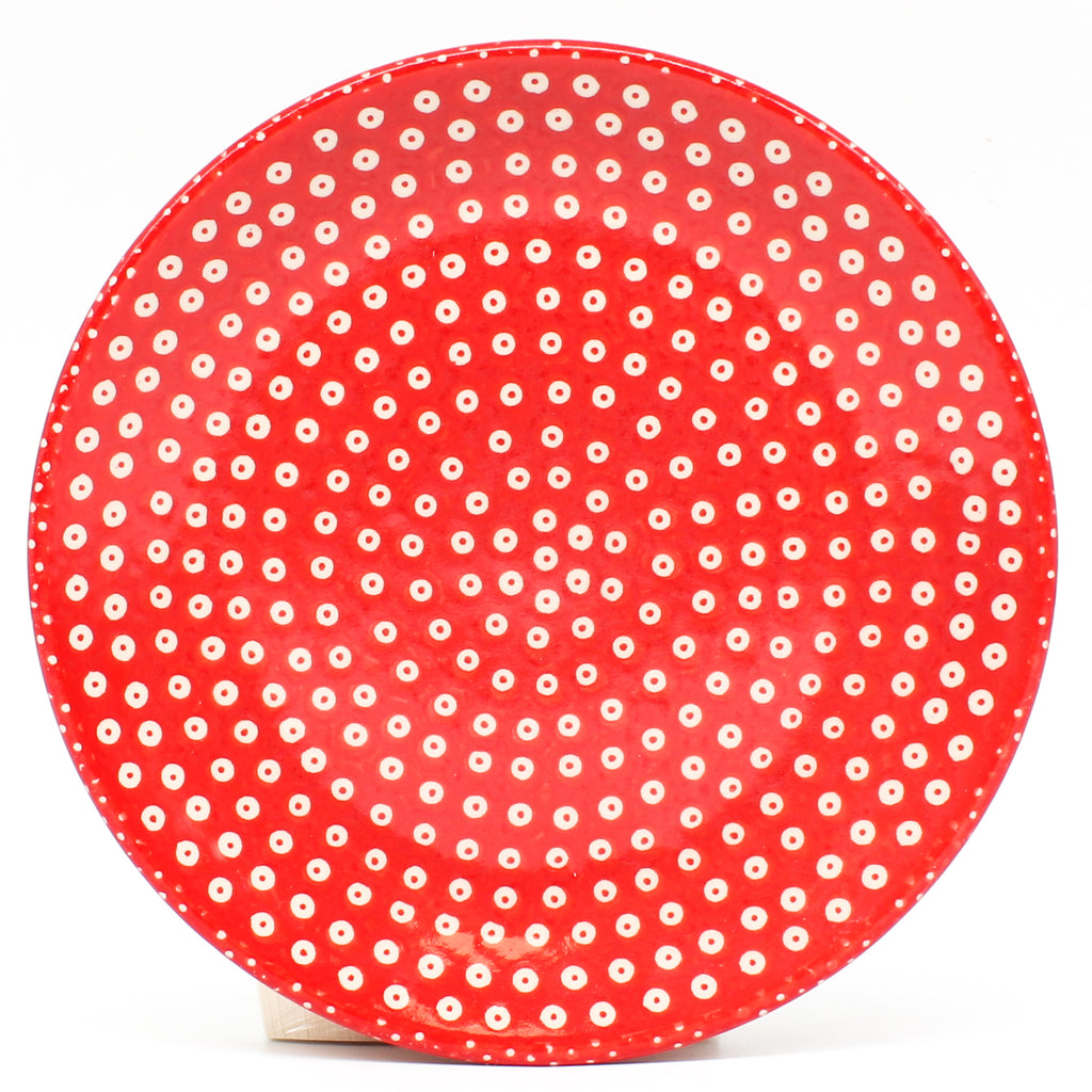 Bread & Butter Plate in Red Elegance