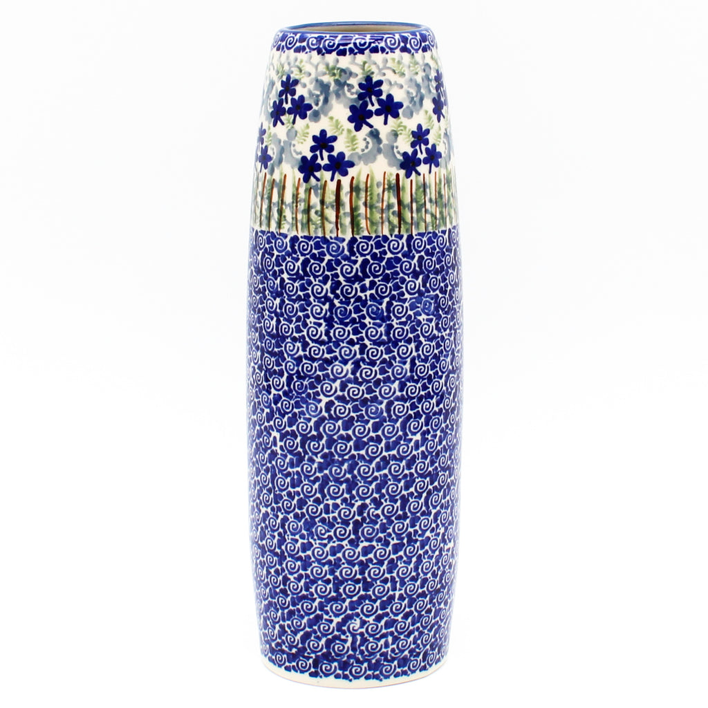 Simple Vase in Alpine Blue
