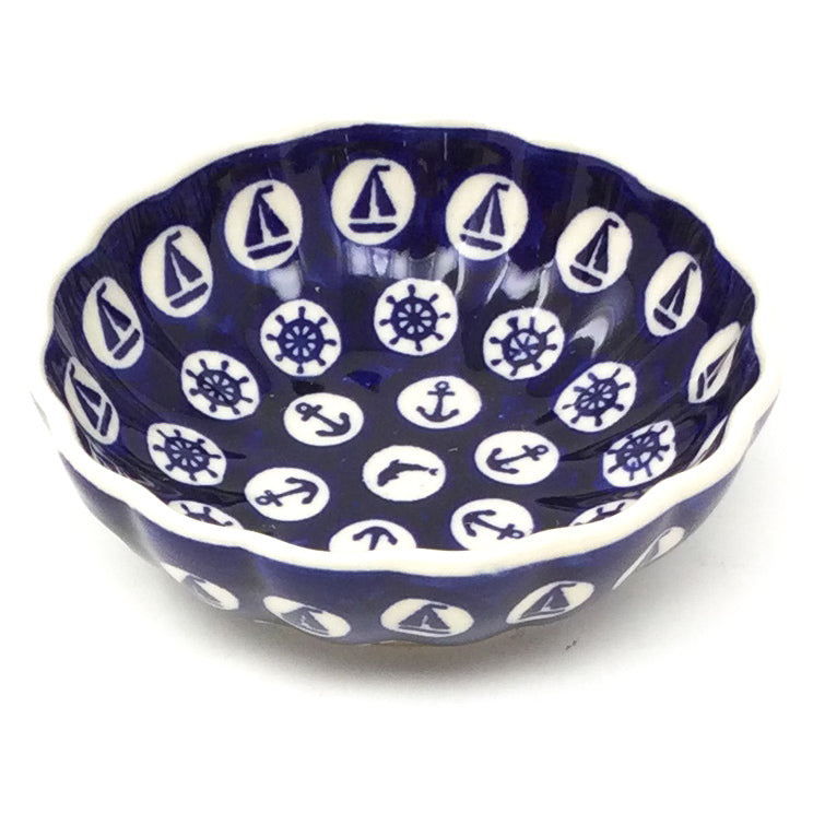 Sm Shell Bowl 4.5" in Nautical Blue