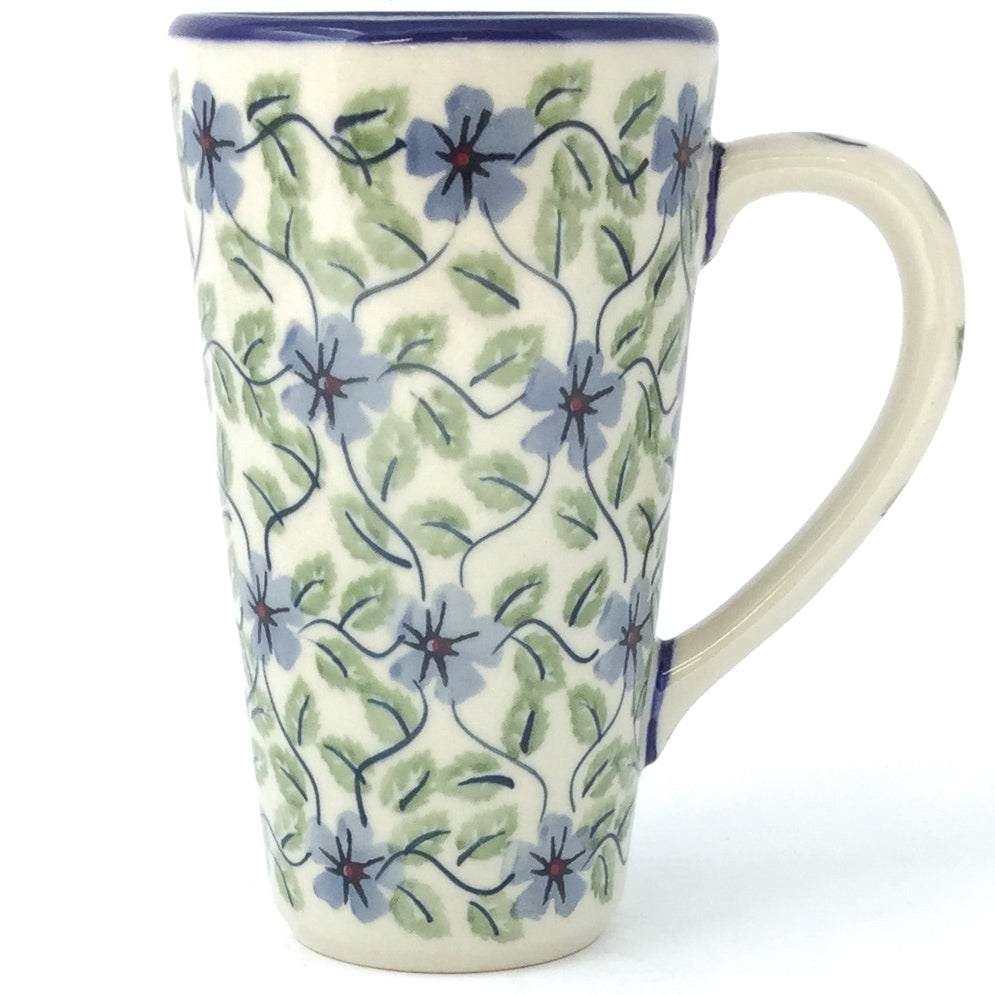 Tall Cup 12 oz in Blue Clematis