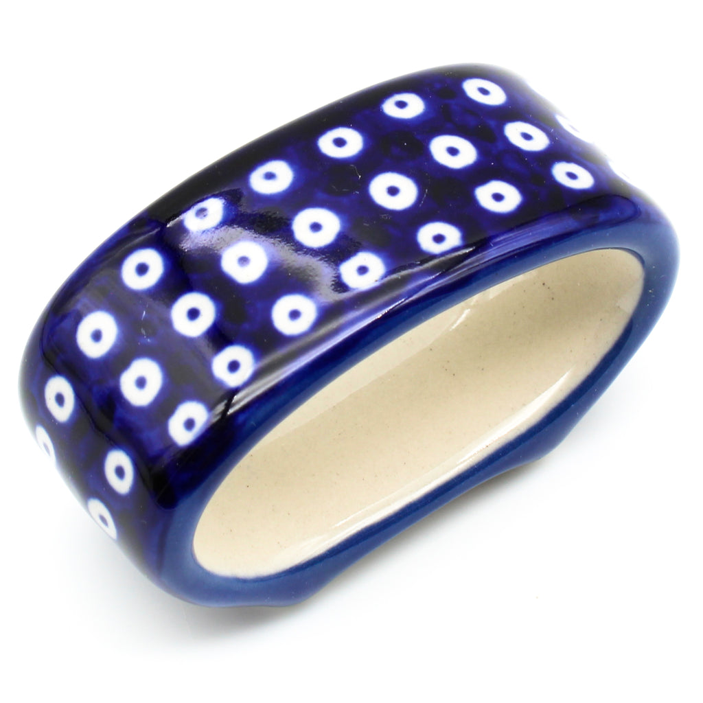 Napkin Ring in Blue Elegance