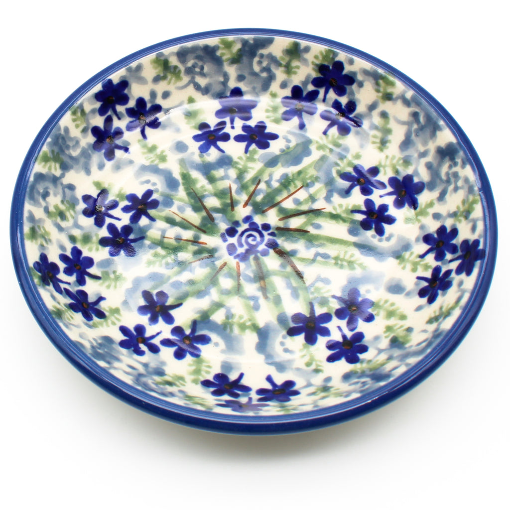 Teabag Plate in Alpine Blue