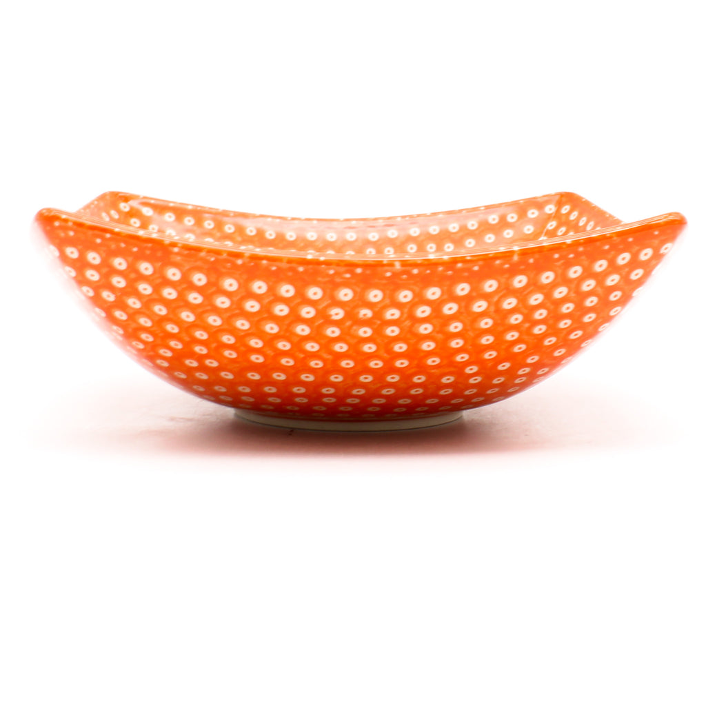 Sm Nut Bowl in Orange Elegance