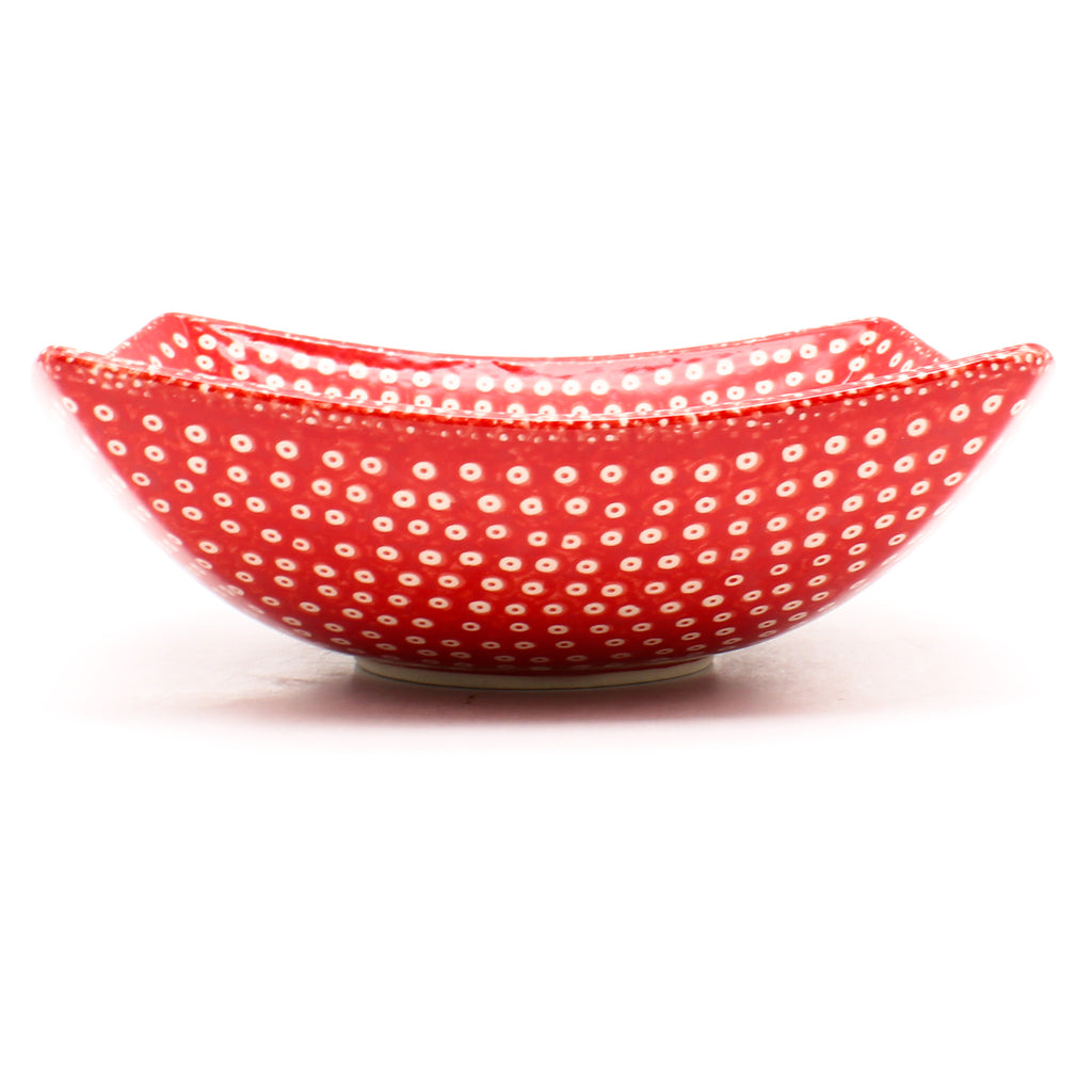 Sm Nut Bowl in Red Elegance