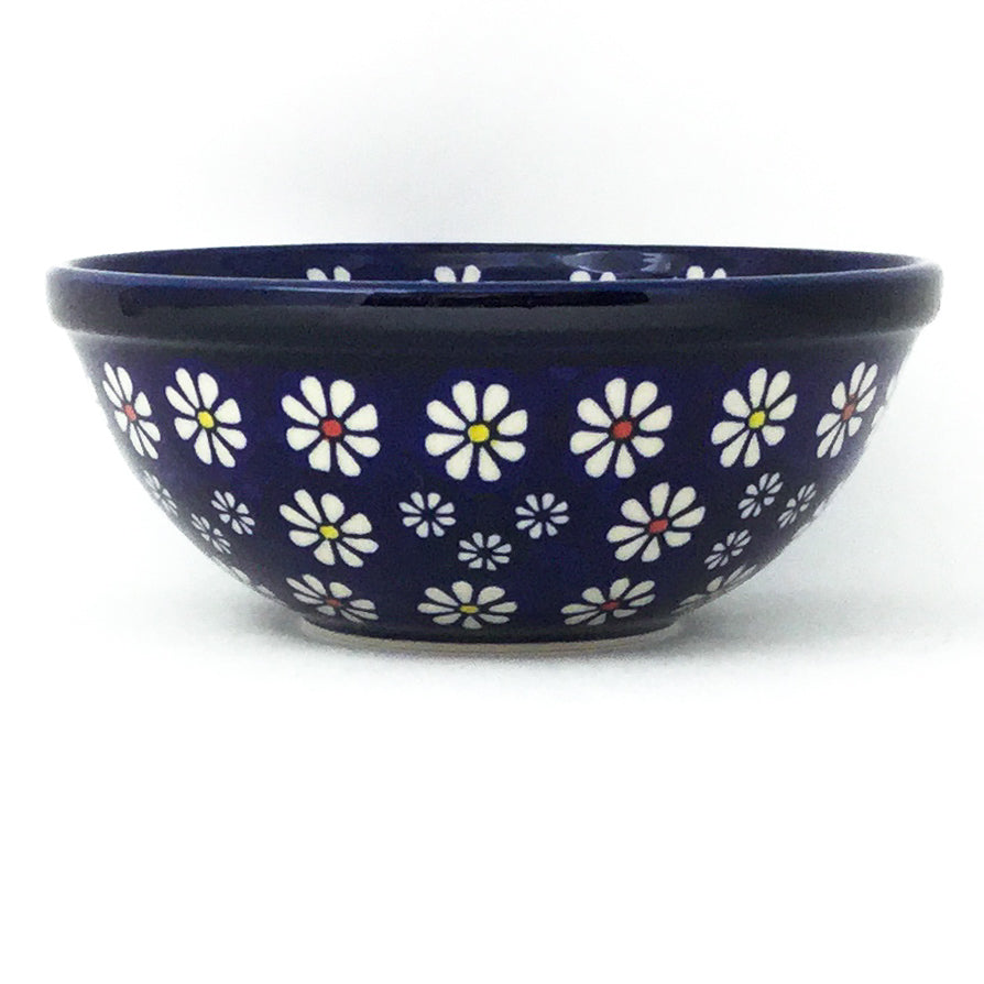 New Soup Bowl 20 oz in Flowers on Blue