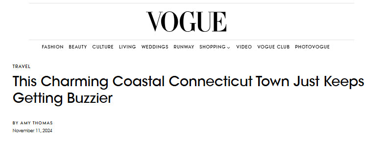 Manufaktura Highlighted in Vogue’s Mystic, Connecticut Guide