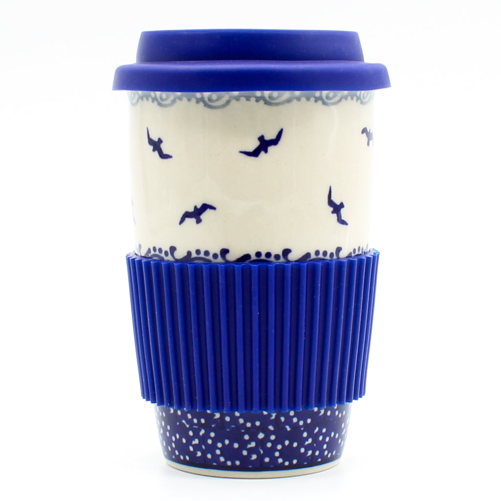 Travel Cup 14 oz in Seagulls