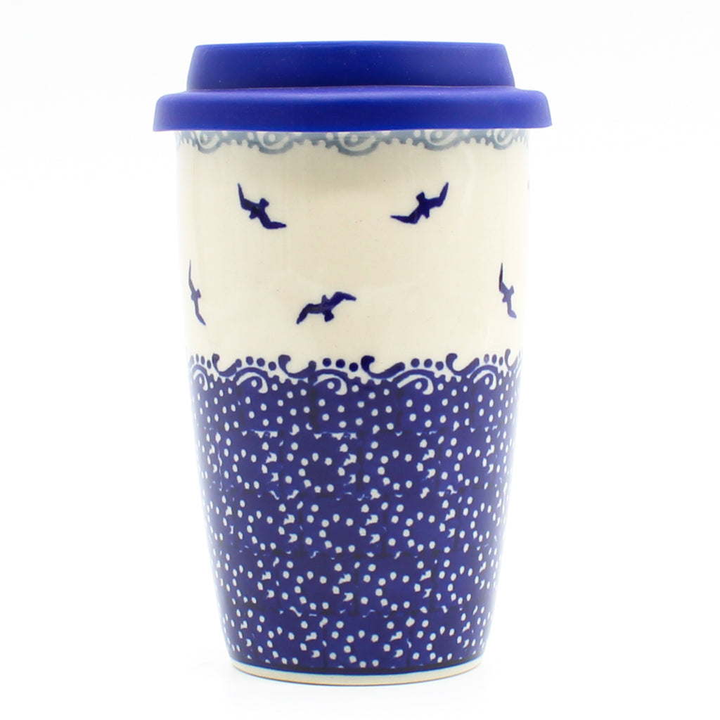 Travel Cup 14 oz in Seagulls