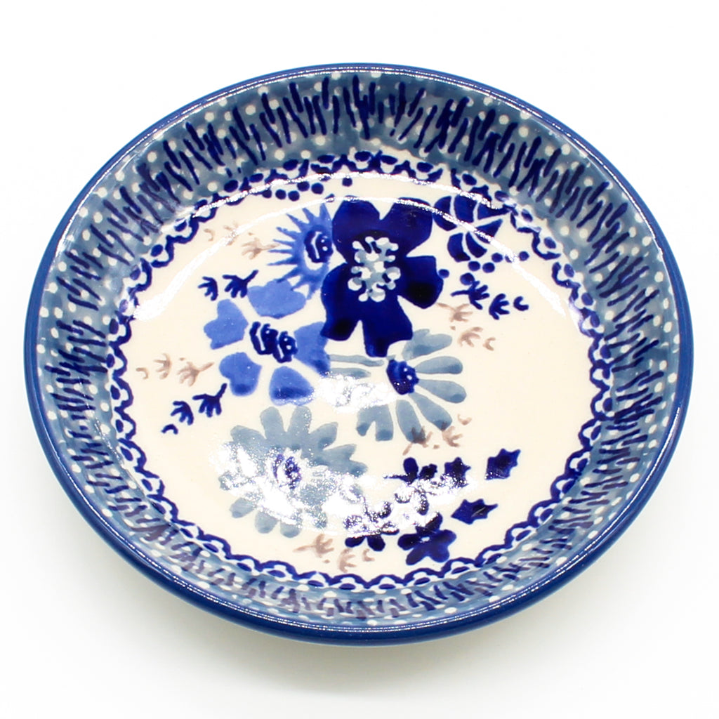 Teabag Plate in Stunning Blue