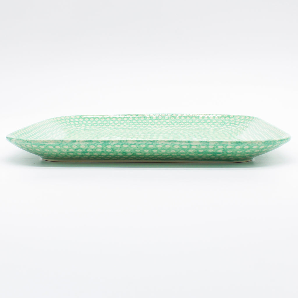 Square Sushi Platter 11" in Mint Elegance