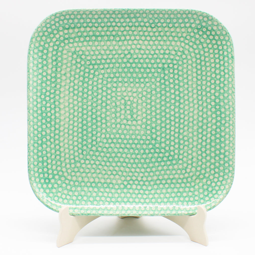 Square Sushi Platter 11" in Mint Elegance