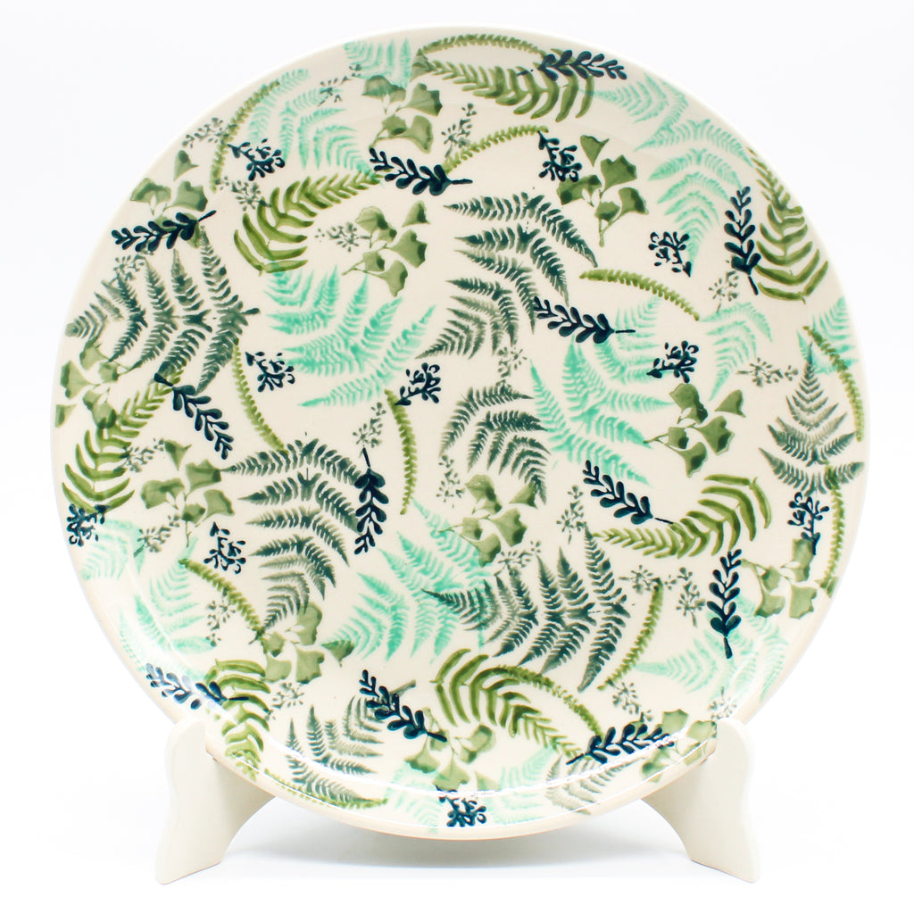 Dinner Plate 11" in Ferns