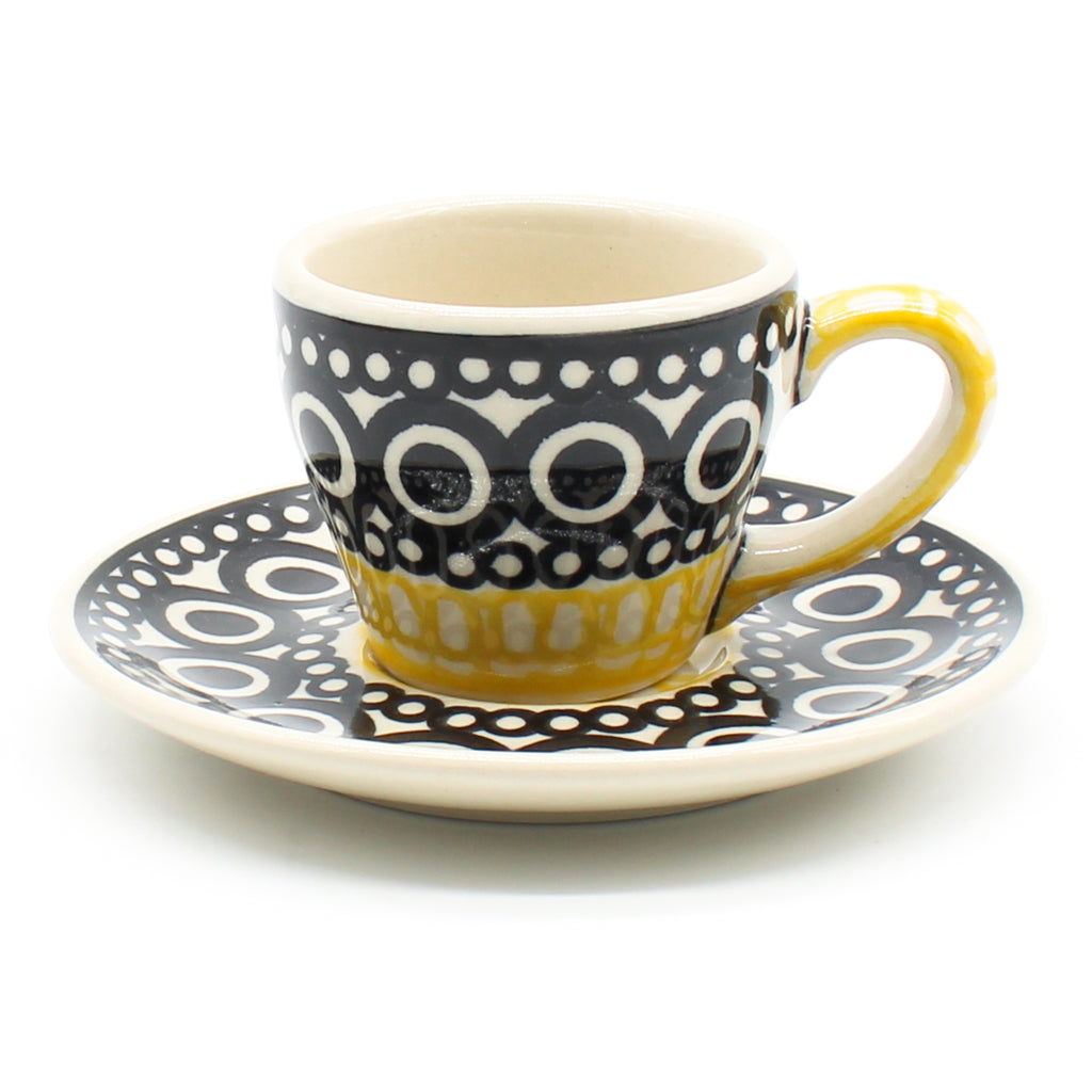 Espresso Cup w/Saucer 2 oz in May Fun