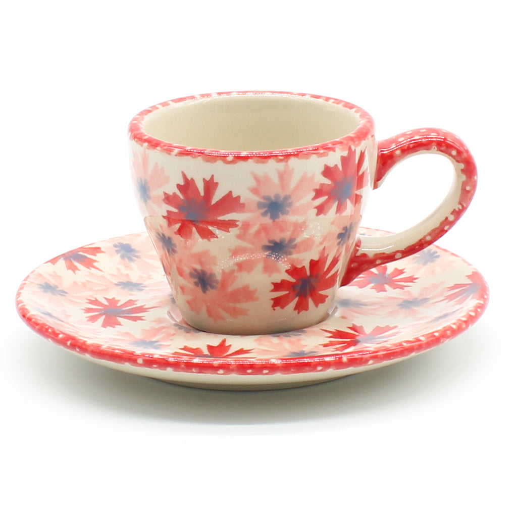 Espresso Cup w/Saucer 2 oz in Dianthus