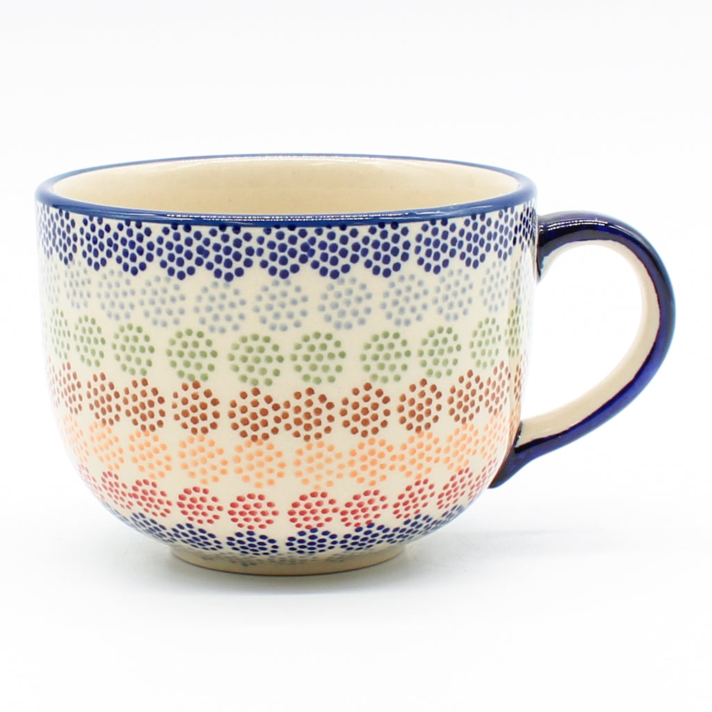 Latte Cup 16 oz in Modern Dots