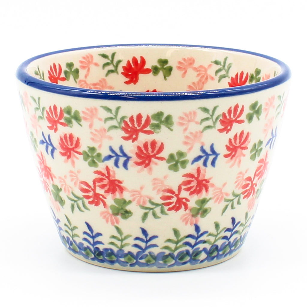 Party Platter Bowl 8 oz in Coral Thistle