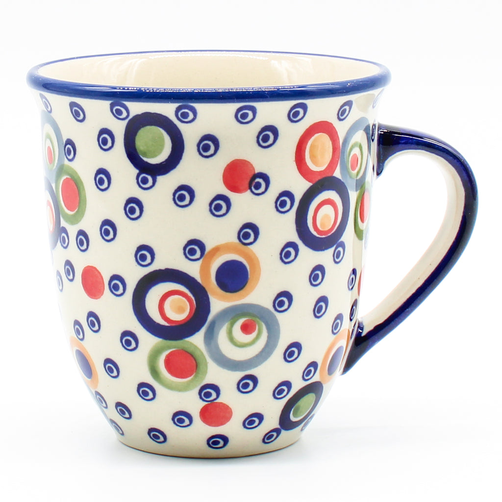 Lg Bistro Cup 16 oz in Modern Circles