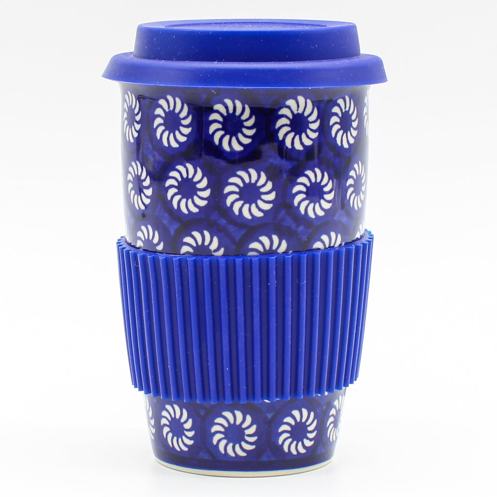 Travel Cup 14 oz in Pinwheels