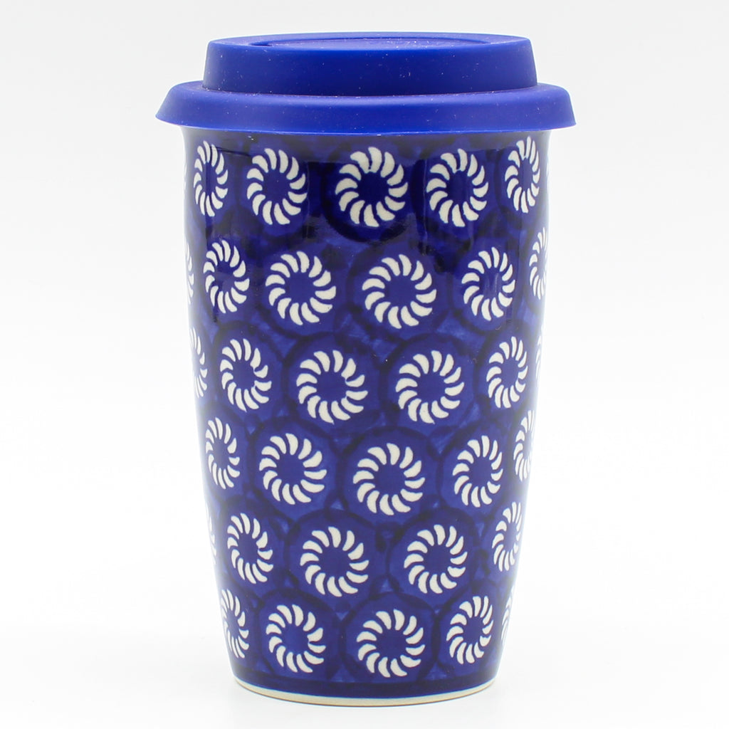 Travel Cup 14 oz in Pinwheels