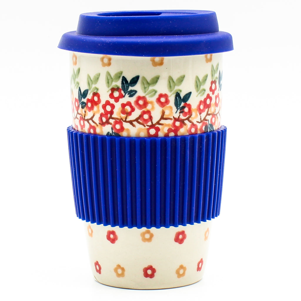 Travel Cup 14 oz in Tiny Flowers