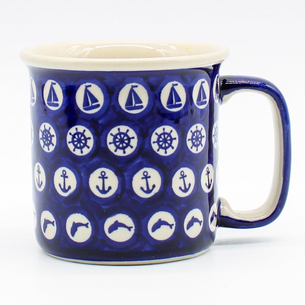 Straight Cup 12 oz in Nautical Blue