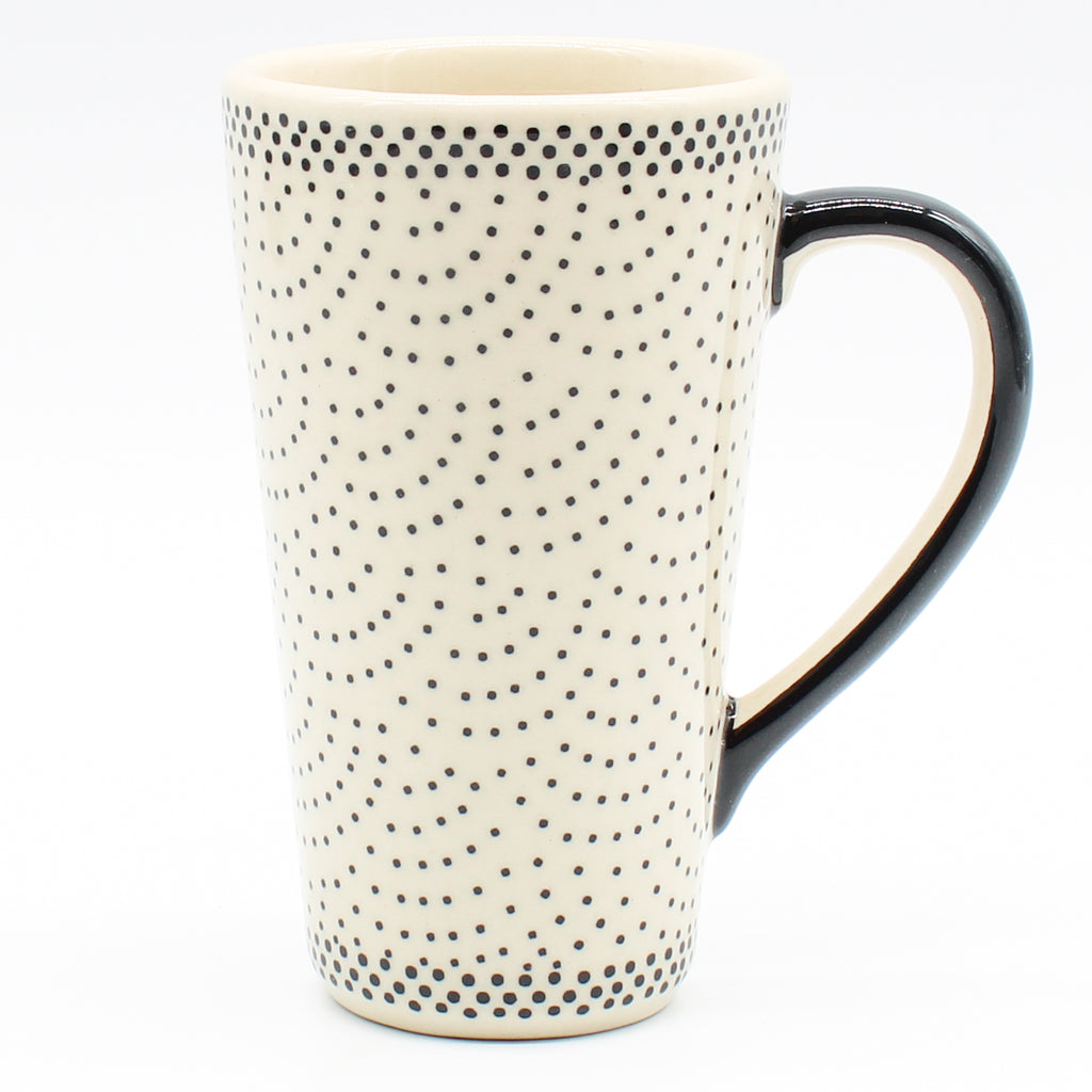 Tall Cup 12 oz in Black Elegance