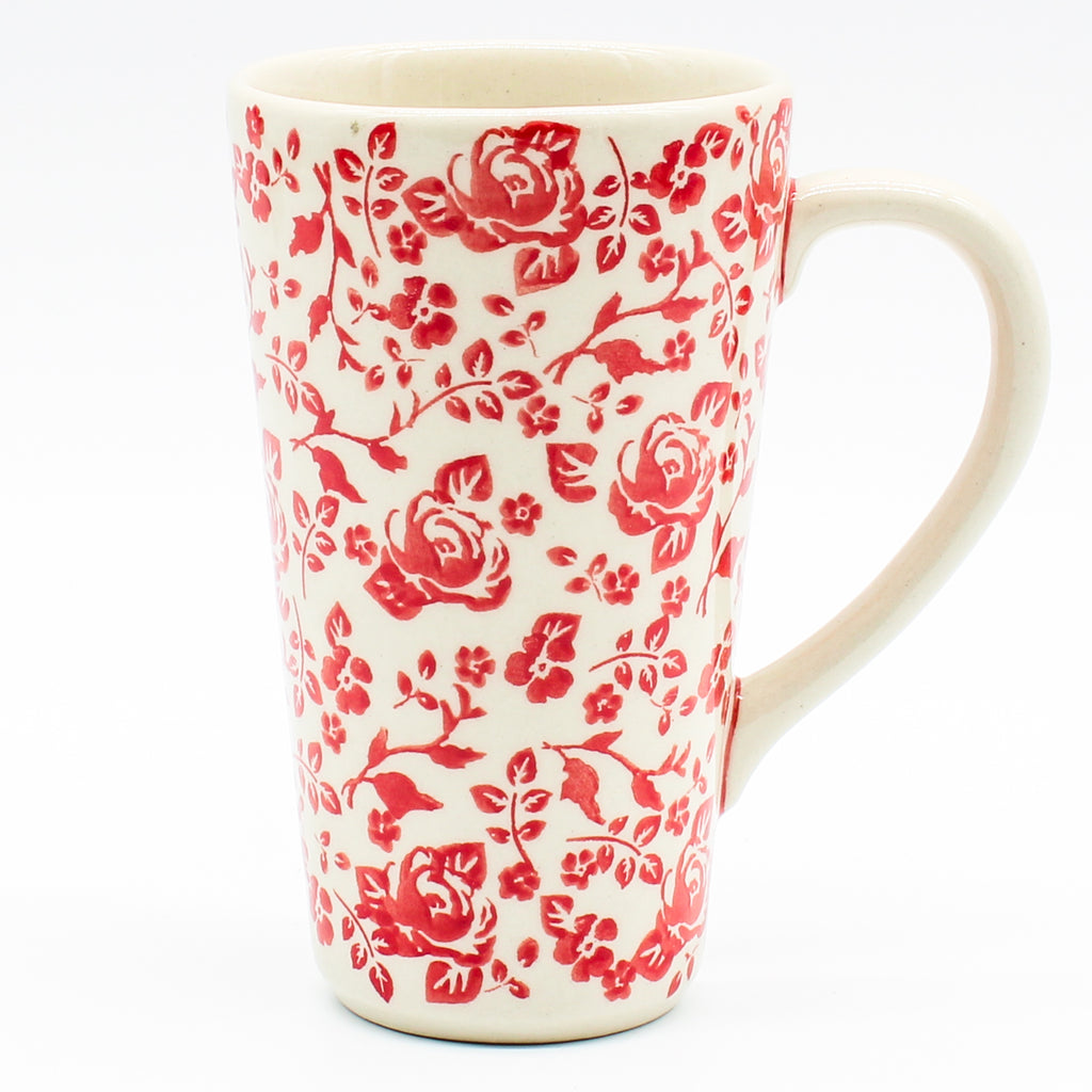 Tall Cup 12 oz in Antique Red