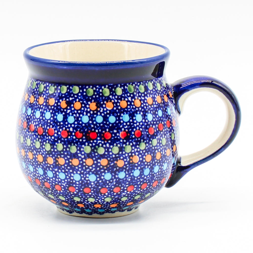 Lady's Cup 10.5 oz in Multi-Colored Dots