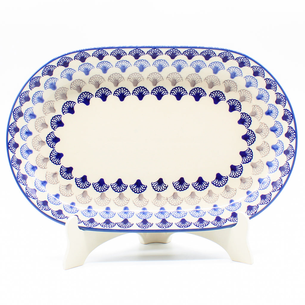 Md Oval Platter in Seashells