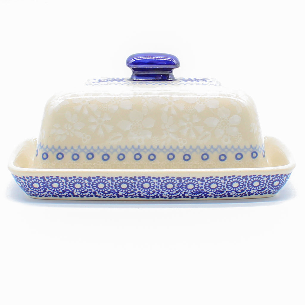 Butter Dish in Delicate Blue