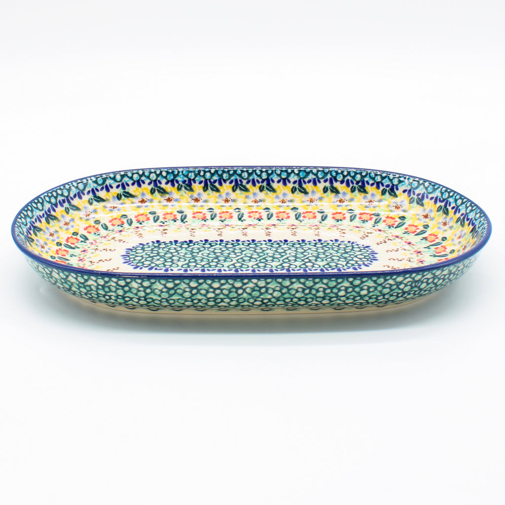 Sm Oval Platter in Country Fall