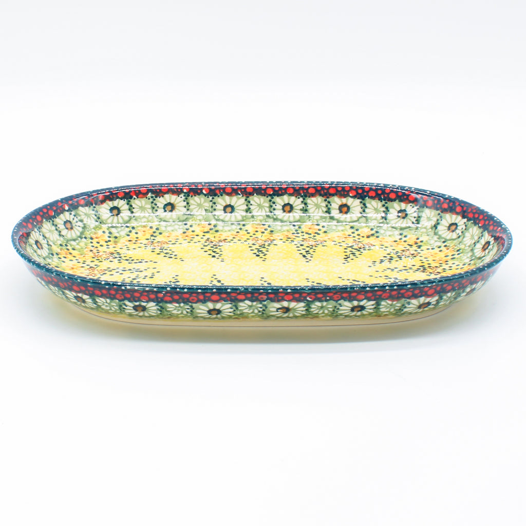 Sm Oval Platter in Cottage Decor