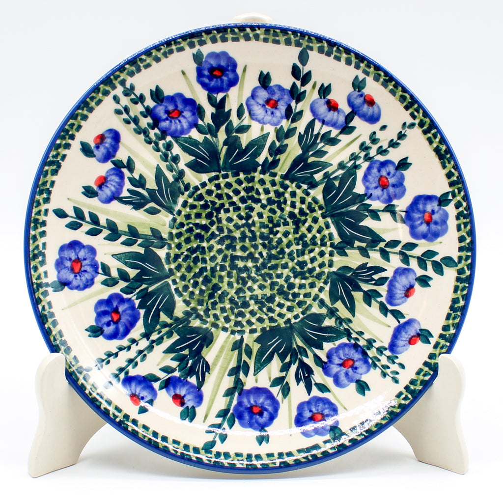 Luncheon Plate in Gil's Blue