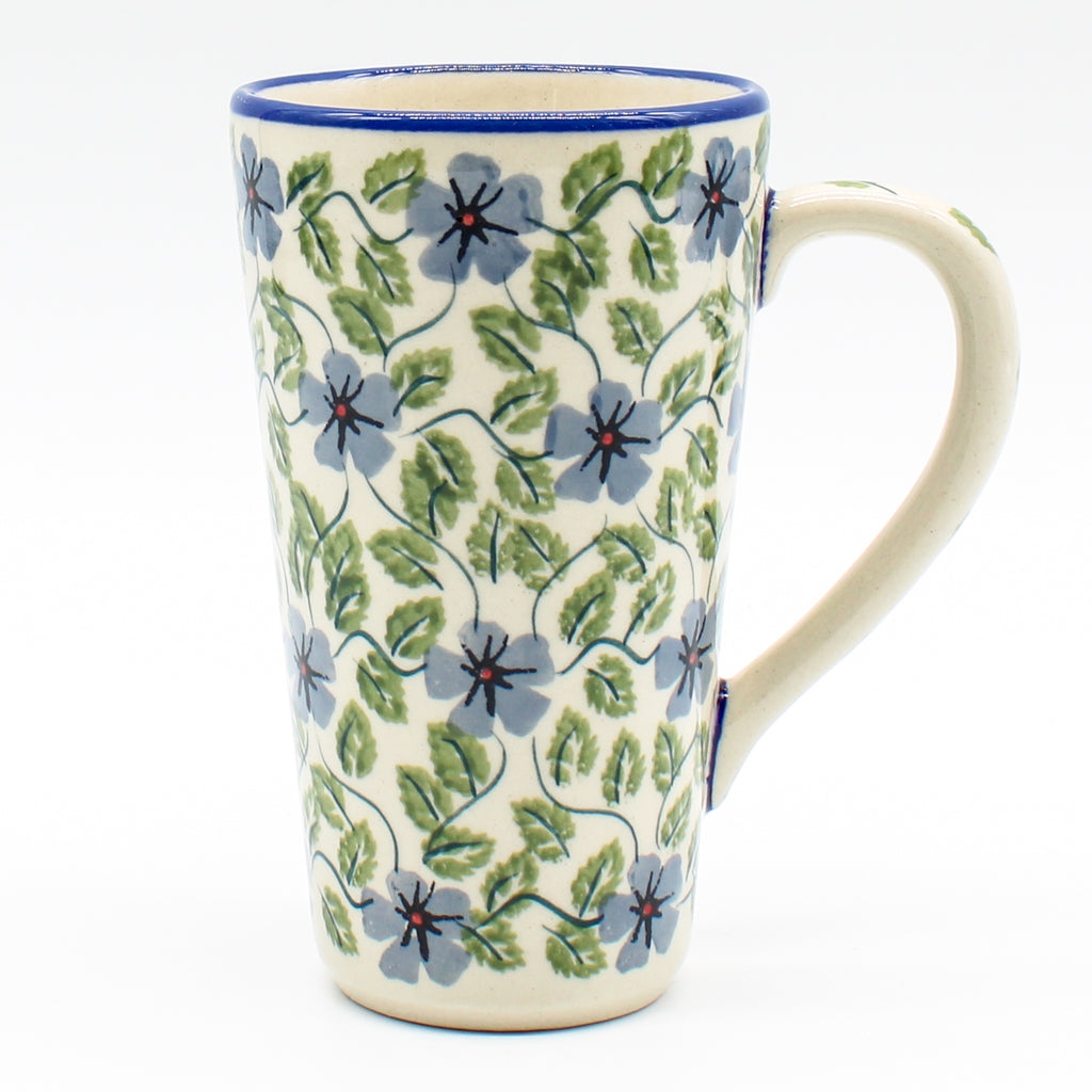 Tall Cup 12 oz in Blue Clematis