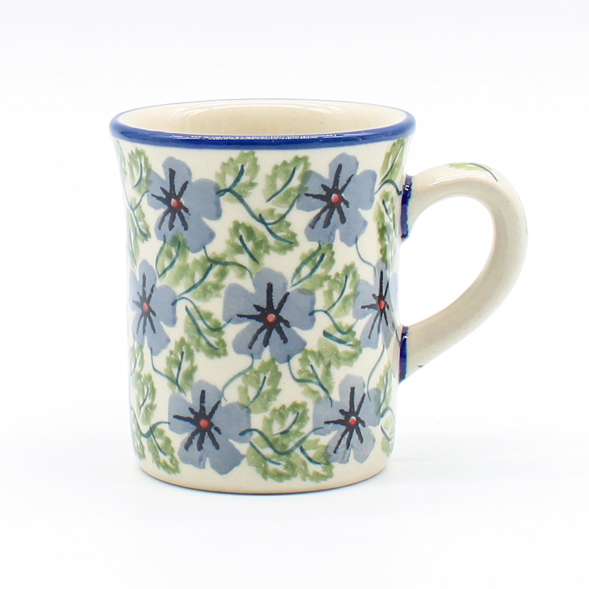 Espresso Cup 4 oz in Blue Clematis