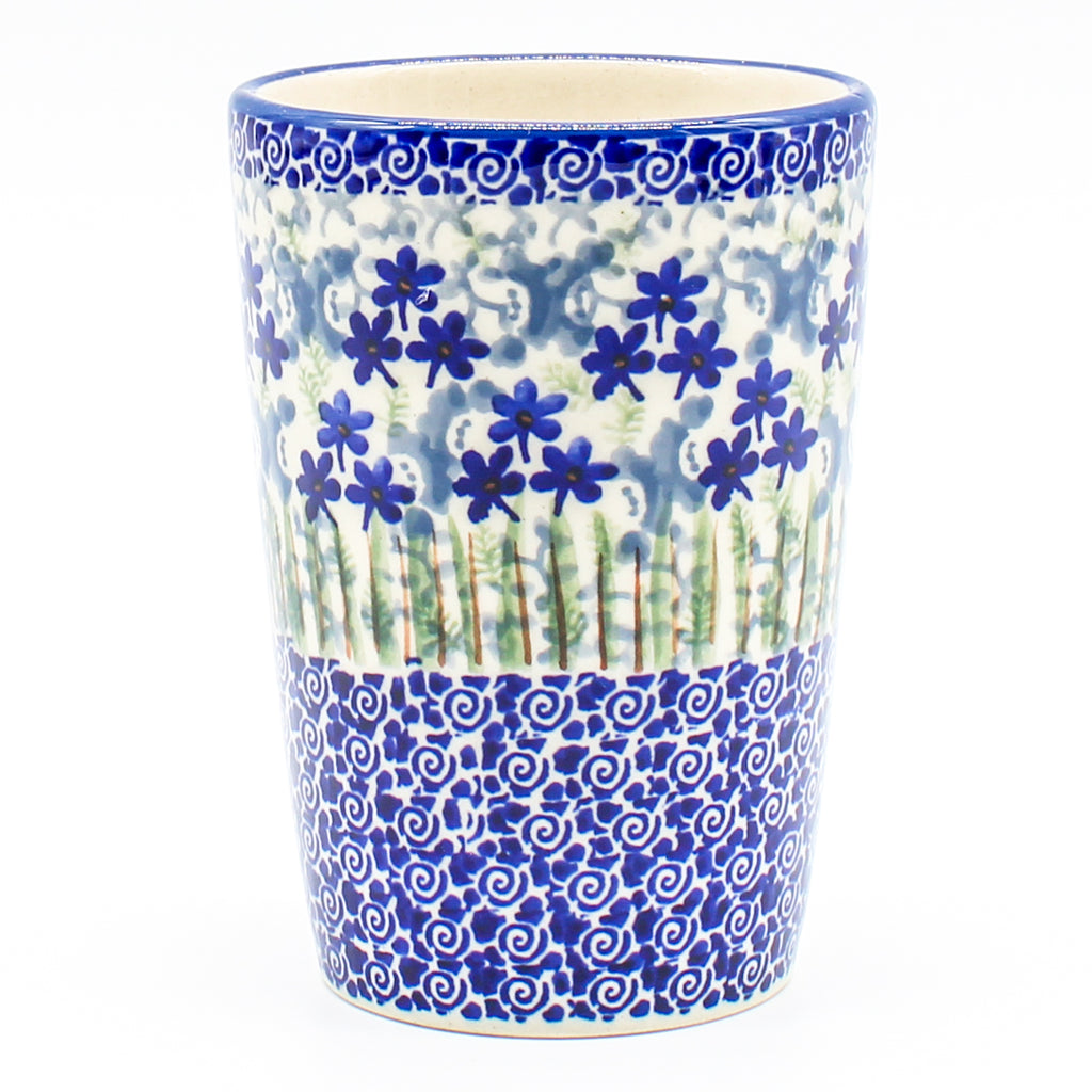 Tumbler/Toothbrush Holder in Alpine Blue