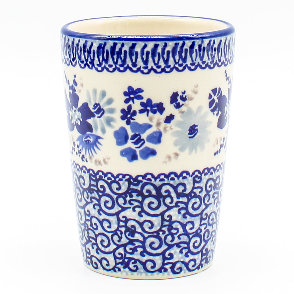 Tumbler/Toothbrush Holder in Stunning Blue