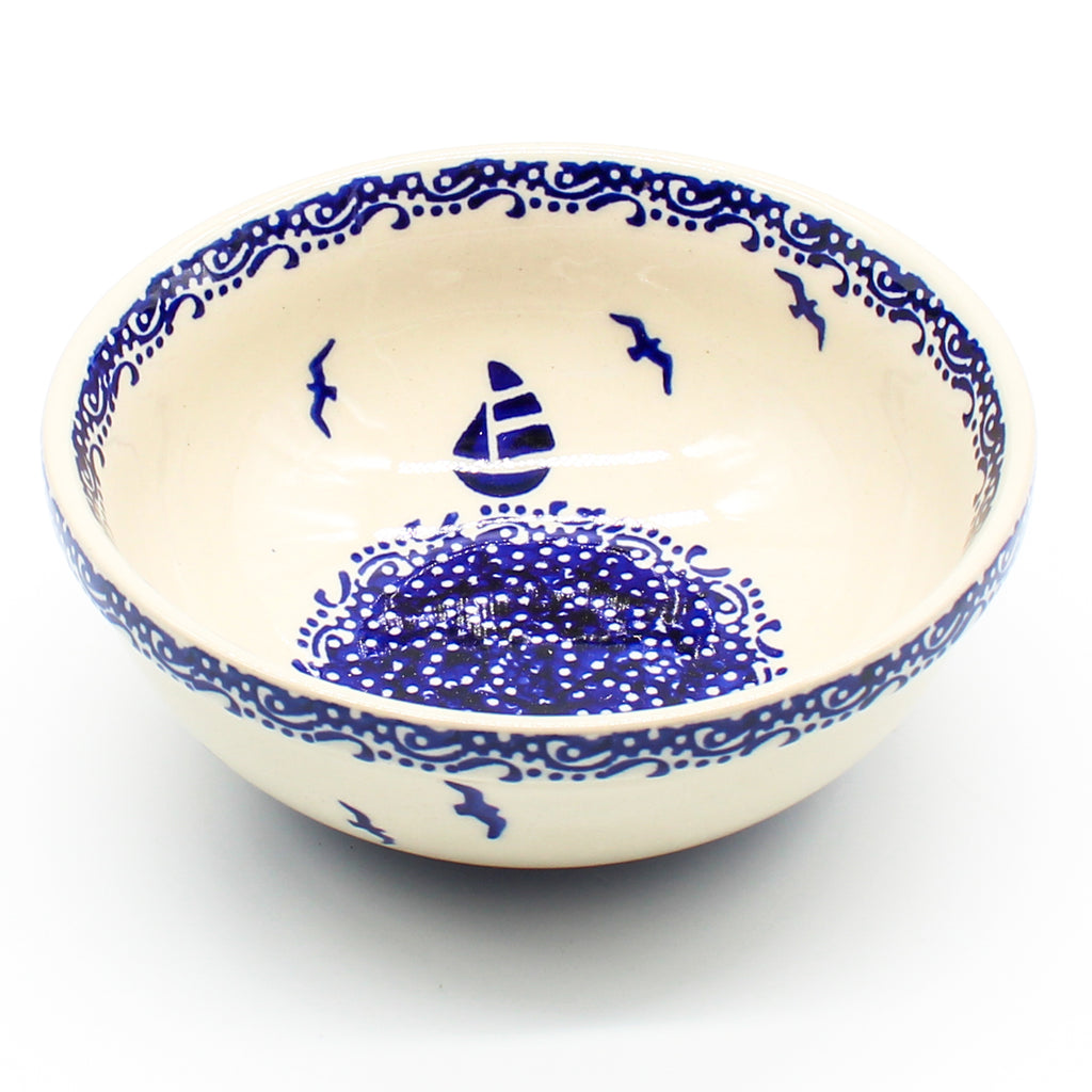 Dessert Bowl 12 oz in Sailboat