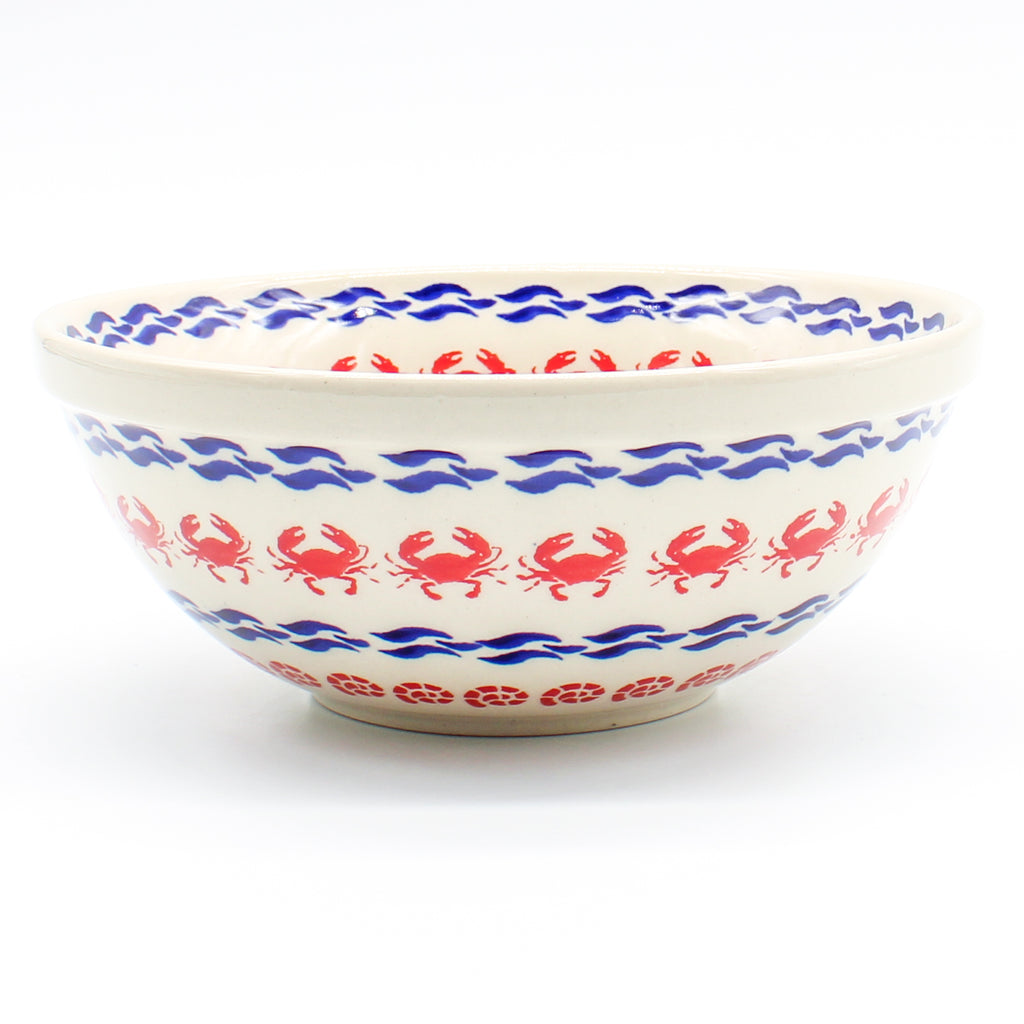 New Soup Bowl 20 oz in Red Crab