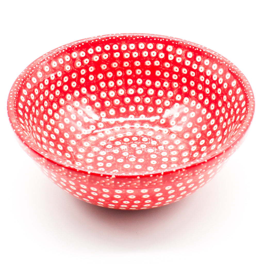 New Soup Bowl 20 oz in Red Elegance