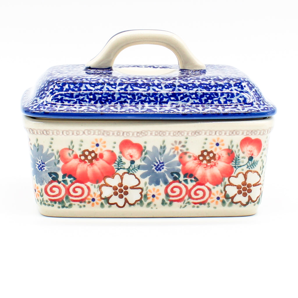 Butter Box in Perennial Garden