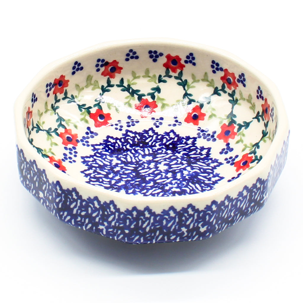 Shallow Little Bowl 8 oz in Lattice